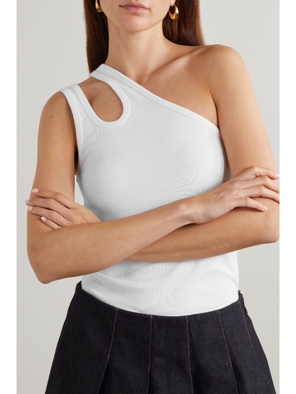 REMAIN BIRGER CHRISTENSEN Toya one-shoulder tank